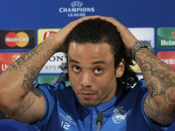 Marcelo, durante la rueda de prensa Marcelo, durante la rueda de prensa