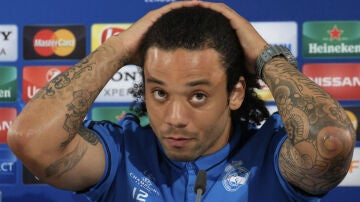 Marcelo, durante la rueda de prensa