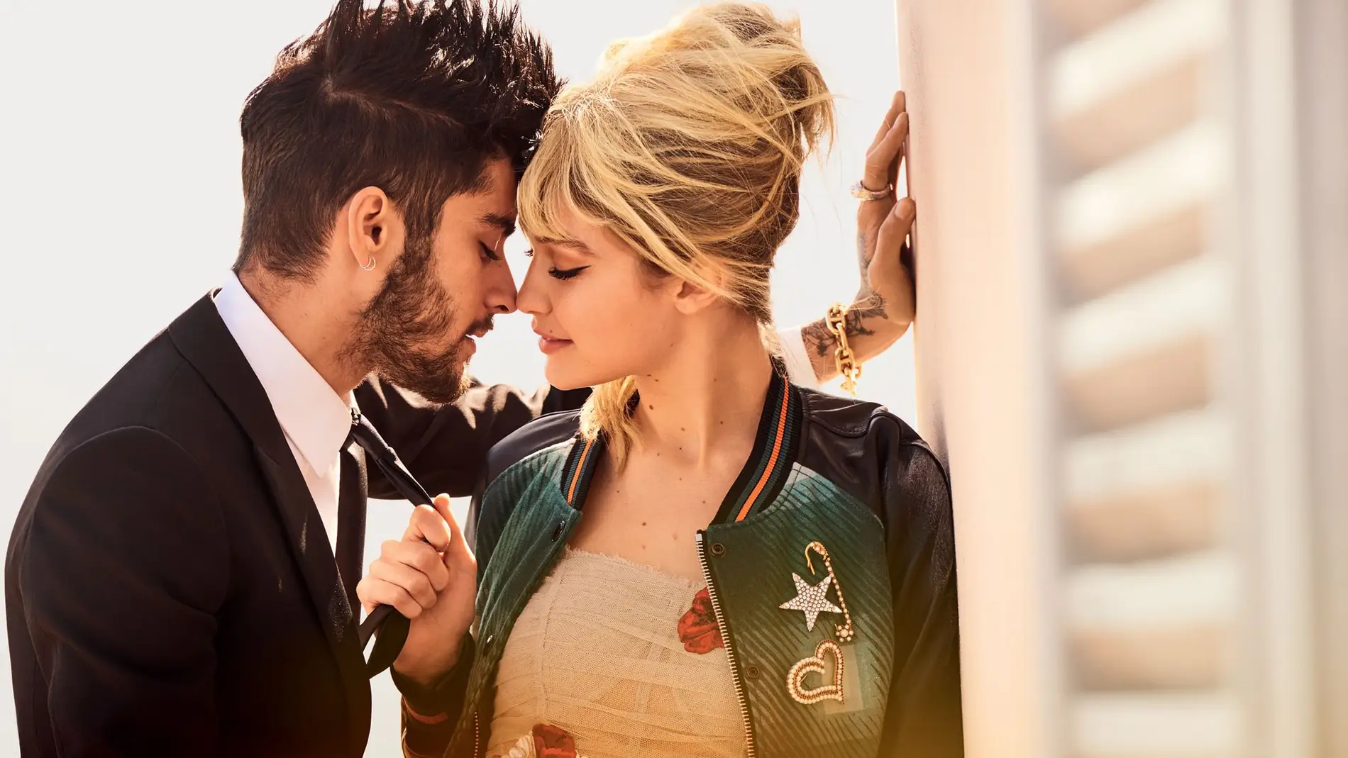 Zayn Malik y Gigi Hadid para Vogue