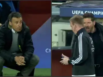 Luis Enrique y Simeone Luis Enrique y Simeone