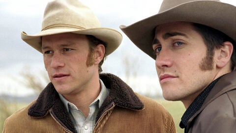 Heath Ledger y Jake Gyllenhaal en 'Brokeback Mountain'