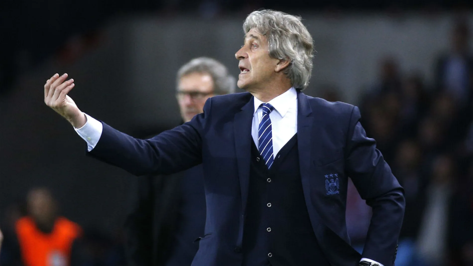 Manuel Pellegrini, técnico del Manchester City Manuel Pellegrini, técnico del Manchester City