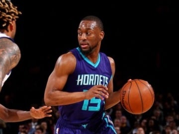 Kemba Walker, en acción ante los Knicks