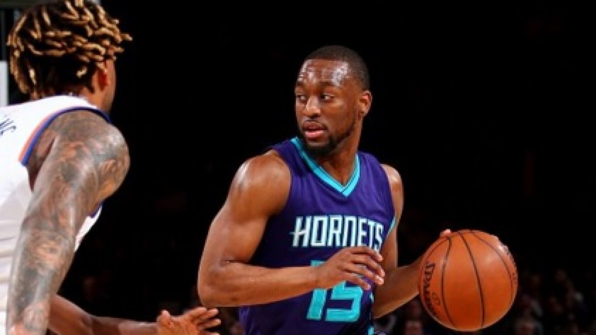 Kemba Walker, en acci&oacute;n ante los Knicks