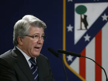 Enrique Cerezo, presidente del Atlético de Madrid Enrique Cerezo, presidente del Atlético de Madrid