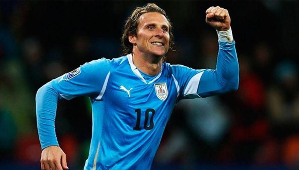 El futbolista Diego Forlán