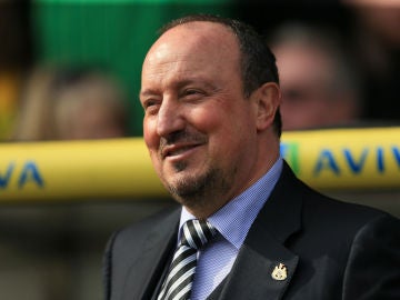 Rafa Benítez, entrenador del Newcastle