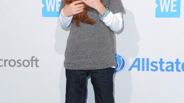 Jacob Tremblay y su perrito
