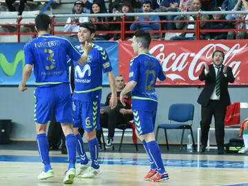 El Movistar Inter, en un partido El Movistar Inter, en un partido