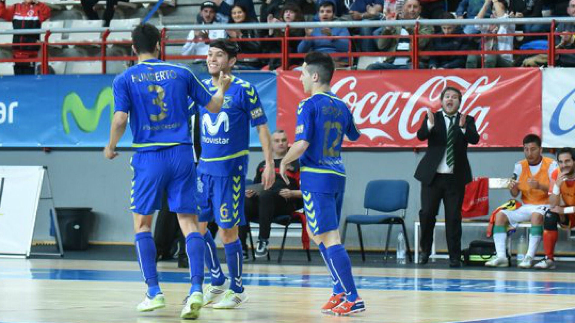 El Movistar Inter, en un partido