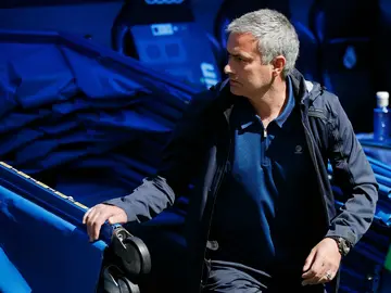 Mourinho, en su época como técnico del Real Madrid Mourinho, en su época como técnico del Real Madrid