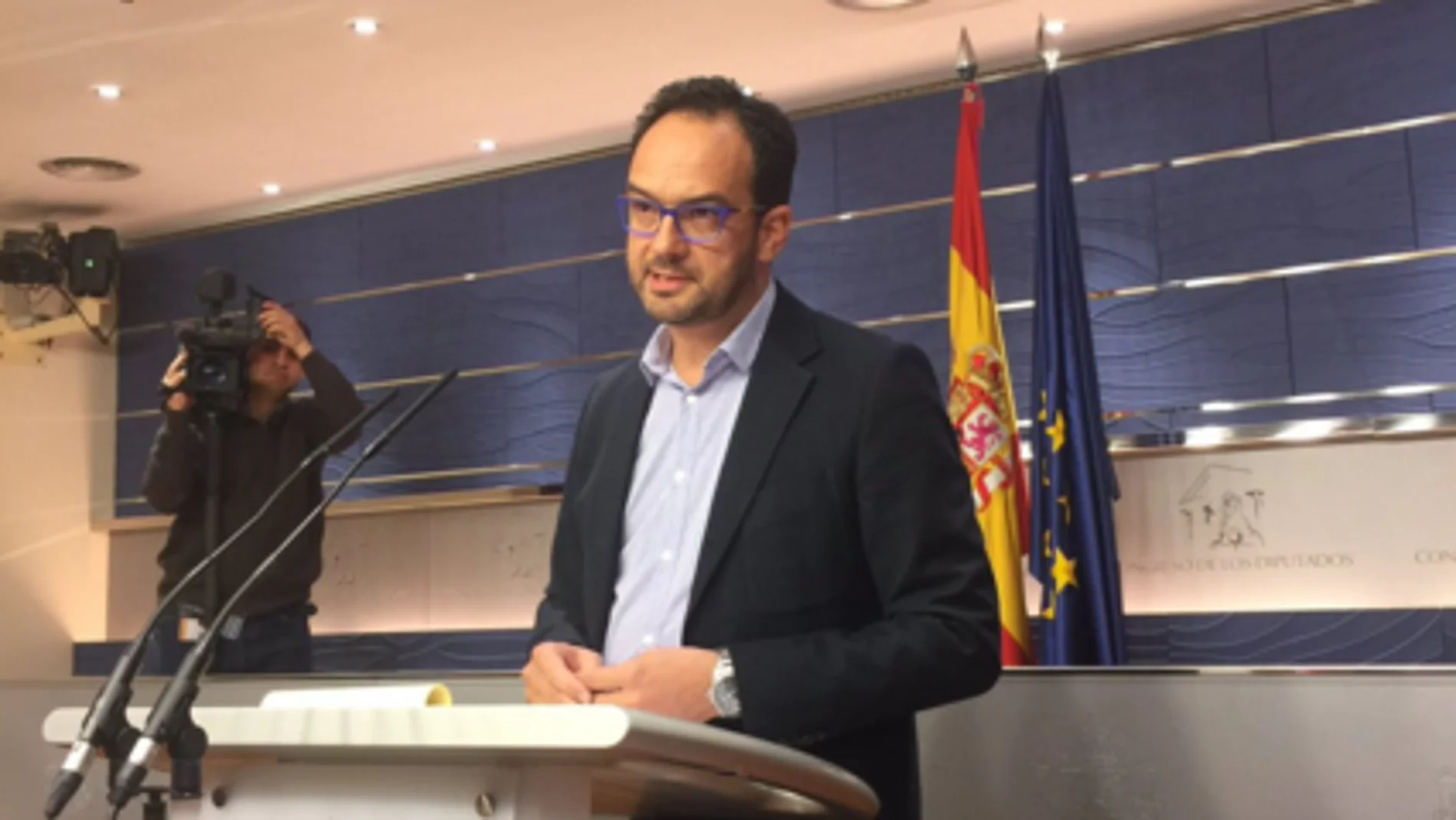 Antonio Hernando en el Conrgeso Antonio Hernando en el Conrgeso