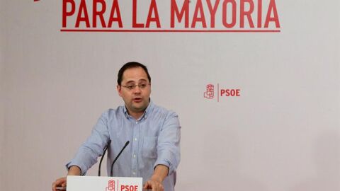 El secretario de Organizaci&oacute;n del PSOE, C&eacute;sar Luena