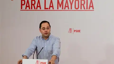 El secretario de Organización del PSOE, César Luena El secretario de Organización del PSOE, César Luena