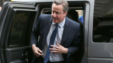 El primer ministro brit&aacute;nico, David Cameron