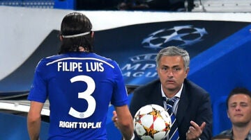 Filipe, con Mourinho