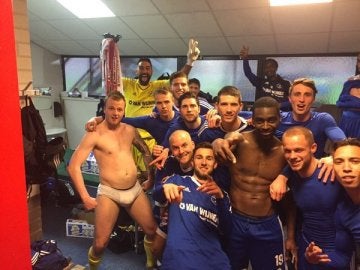 Los jugadores del Almere City Los jugadores del Almere City