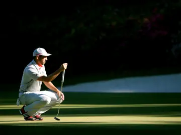 Sergio García, durante el Masters de Augusta Sergio García, durante el Masters de Augusta