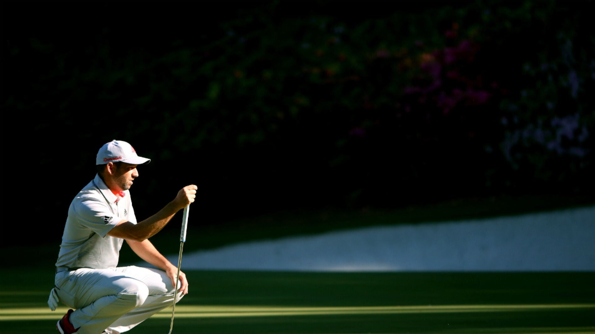 Sergio Garc&iacute;a, durante el Masters de Augusta