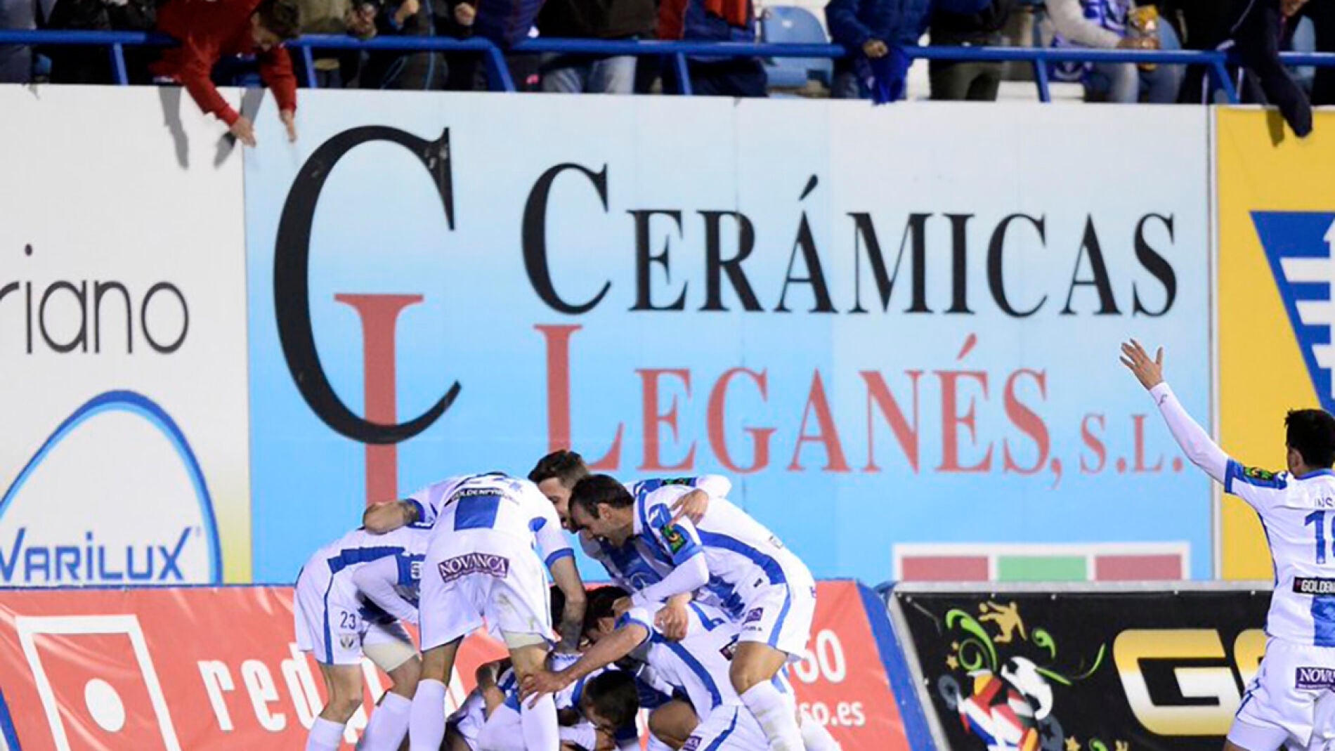 El Legan&eacute;s celebra la victoria