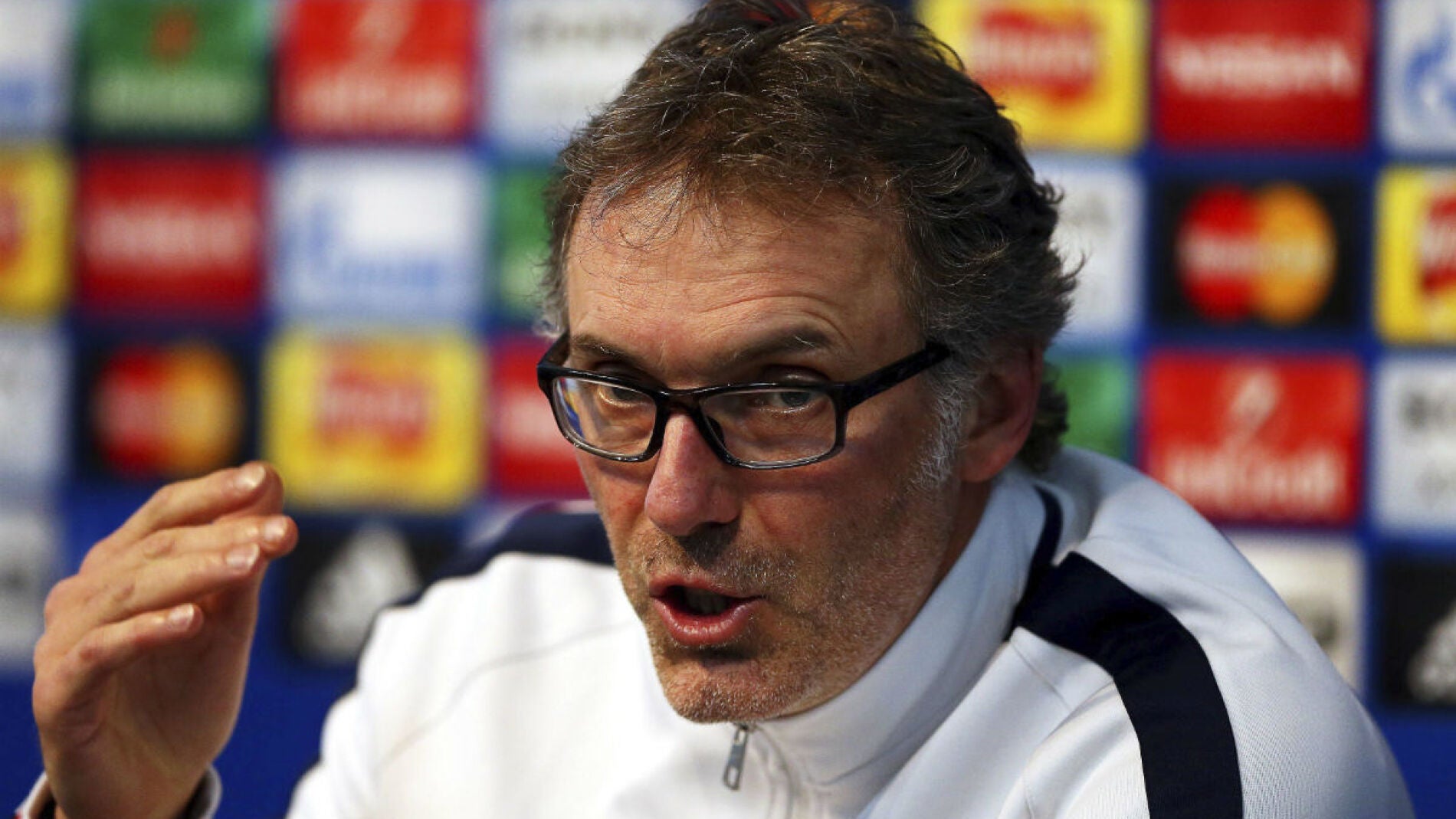 Blanc, t&eacute;cnico del PSG 