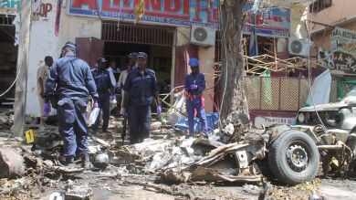 Al menos siete muertos en la explosión de un coche bomba en Mogadiscio