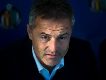 Fran Escribá, exentrenador del Getafe Fran Escribá, exentrenador del Getafe