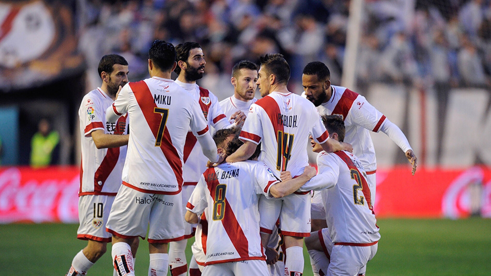 Jugadores del Rayo Vallecano