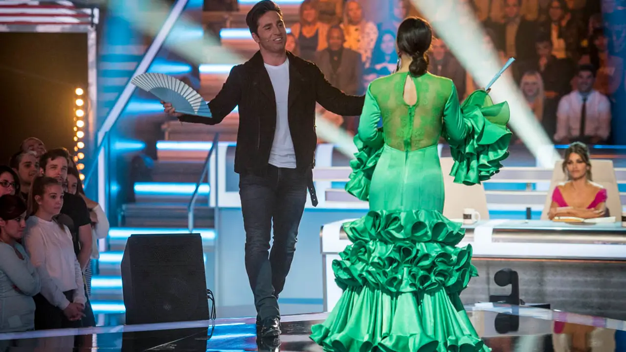 La exhibición de flamenco de Rocío Dusmet no convence al jurado de 'Top Dance'