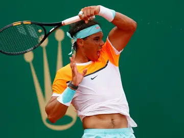Rafa Nadal, en Montecarlo Rafa Nadal, en Montecarlo