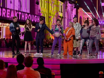 Un momento de la gala de los MTV Movie Awards Un momento de la gala de los MTV Movie Awards