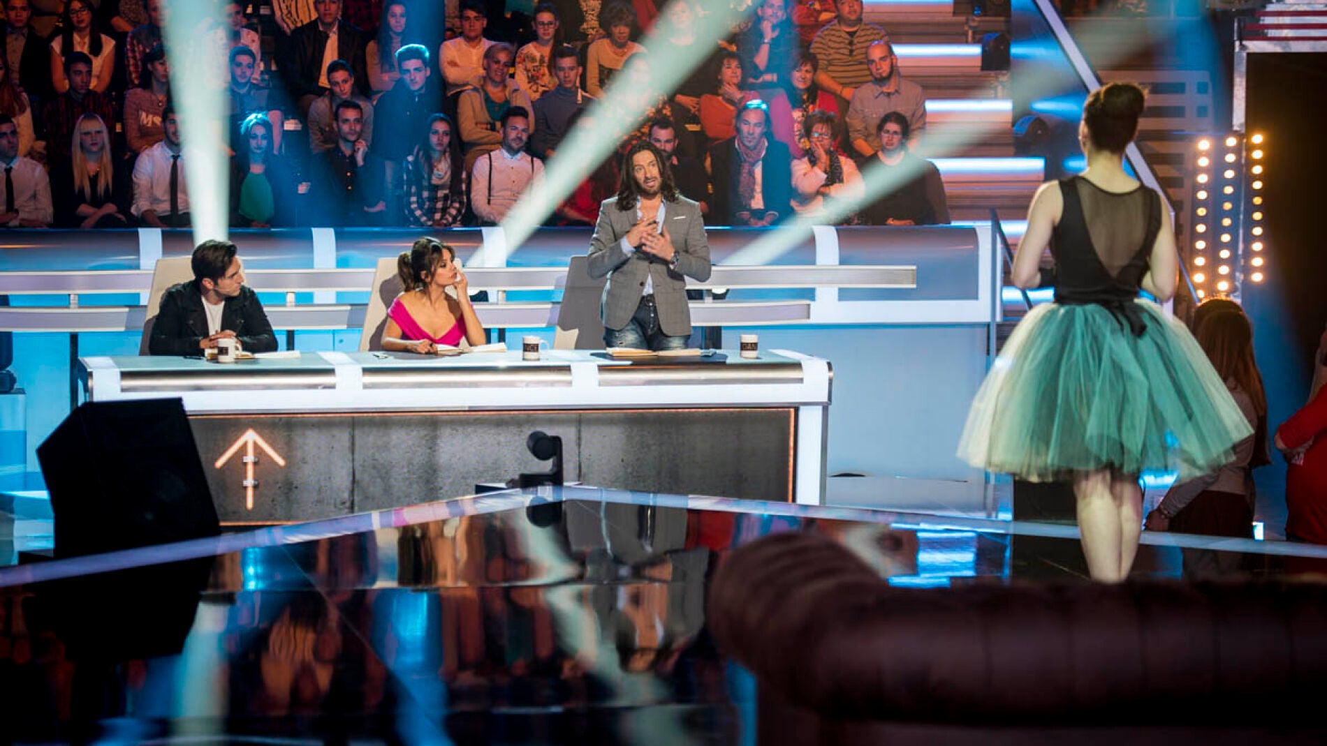 El jurado valora a Claudia Rodr&iacute;guez