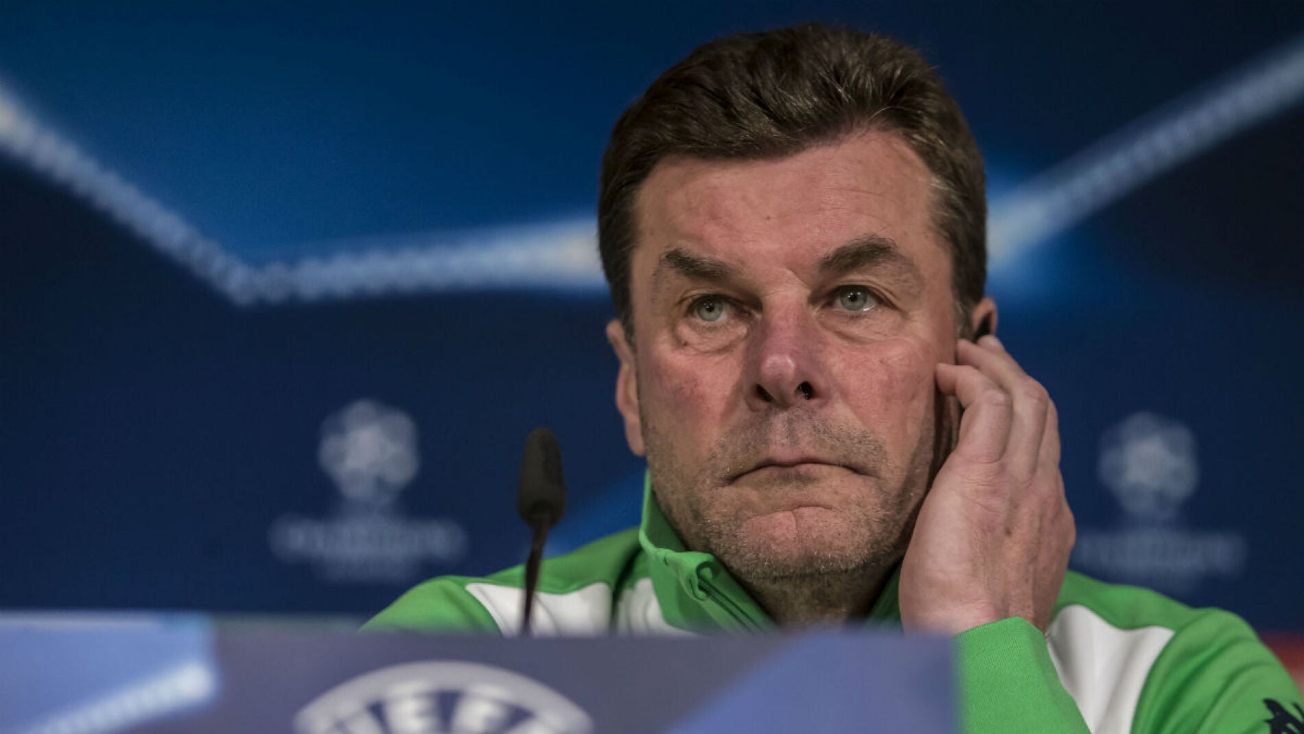 Dieter Hecking, t&eacute;cnico del Wolfsburgo