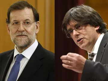 Mariano Rajoy y Carles Puigdemont Mariano Rajoy y Carles Puigdemont
