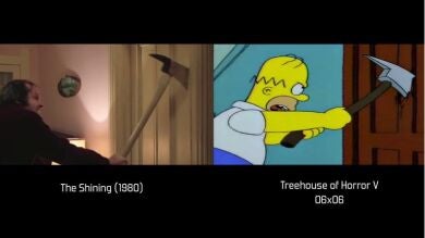 'Los Simpson' más cinematográficos en un sólo vídeo