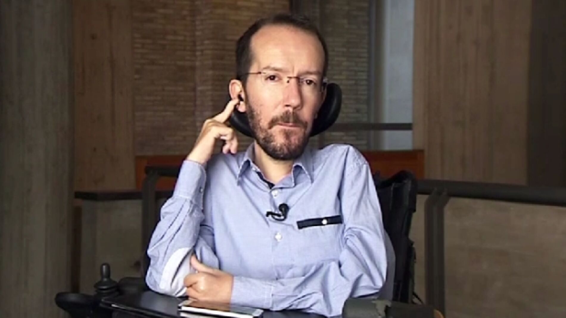 Pablo Echenique en Espejo P&uacute;blico