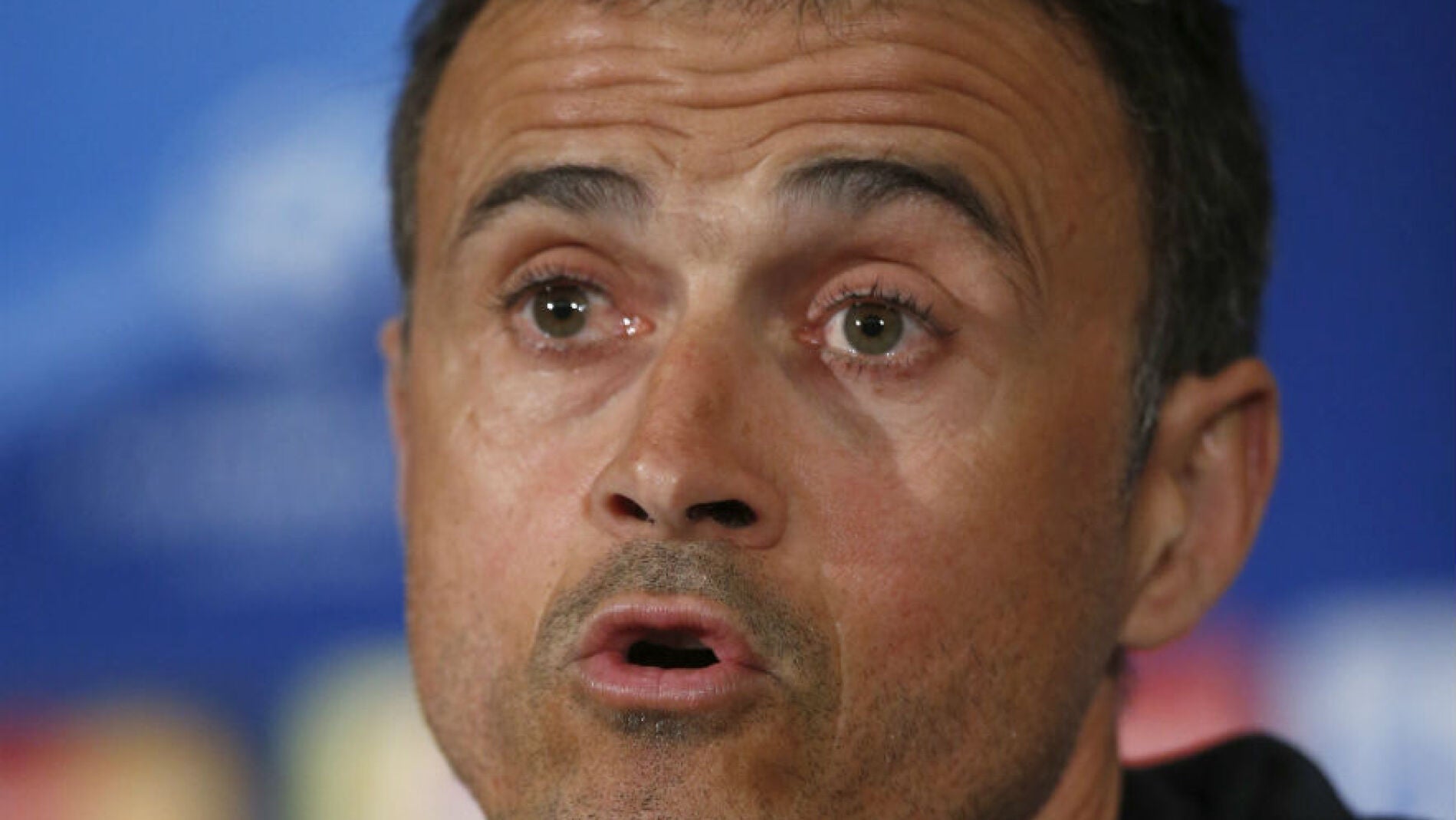 Luis Enrique, t&eacute;cnico del Bar&ccedil;a
