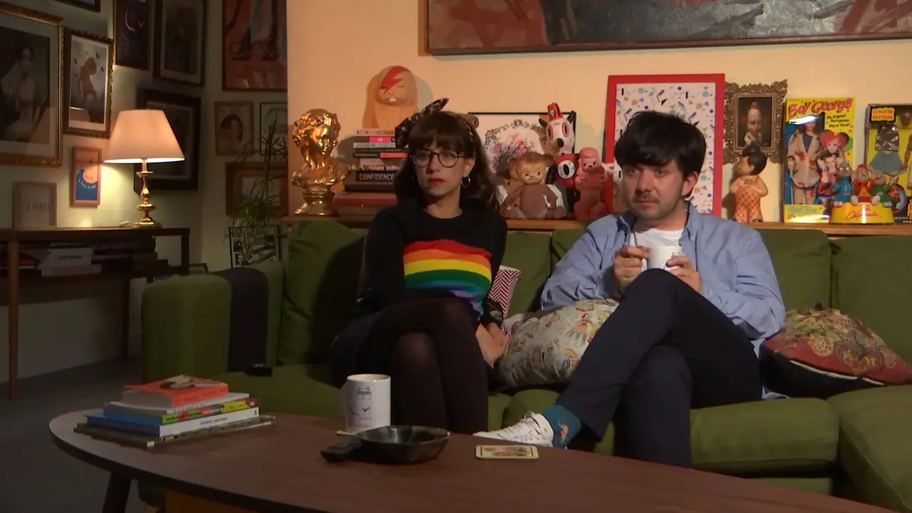 Natalia y Borja, una pareja muy "modern family"