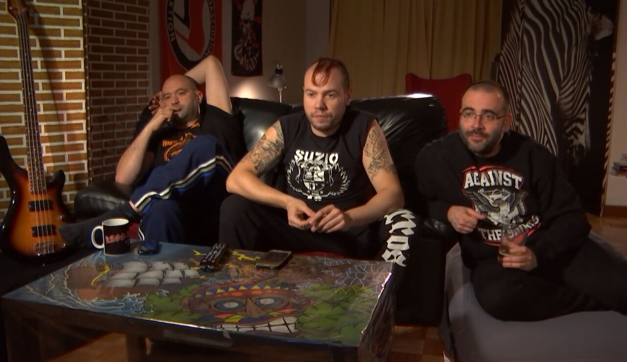 Rub&eacute;n, Diego y David, punkies y colegas en 'Aqu&iacute; mando yo'