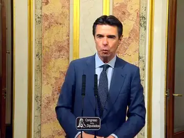 El ministro José Manuel Soria, en rueda de prensa El ministro José Manuel Soria, en rueda de prensa