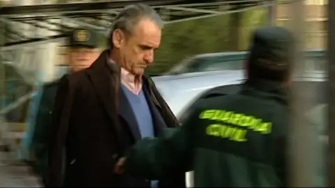 Mario Conde a la salida de la Audiencia Nacional Mario Conde a la salida de la Audiencia Nacional