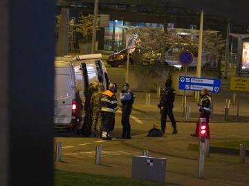 El aeropuerto ha sido desalojado de manera parcial y temporal