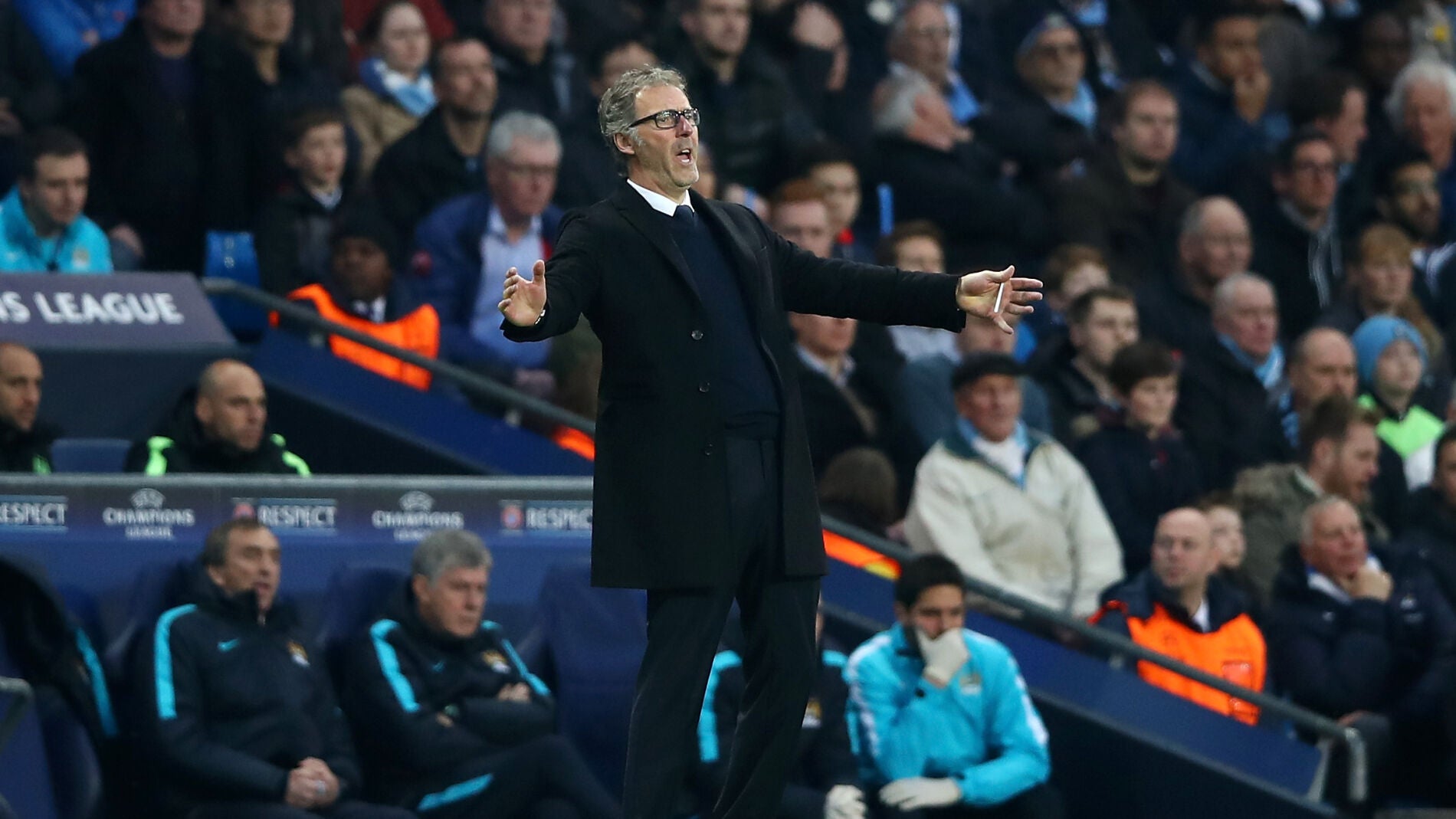 Laurent Blanc protesta una acci&oacute;n