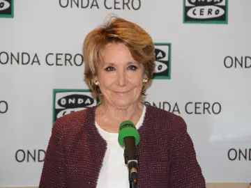 Esperanza Aguirre en Onda Cero Esperanza Aguirre en Onda Cero