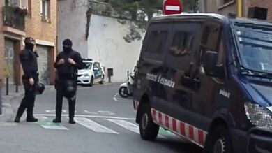 Operación policial en Barcelona vinculada con atracos a bancos en Alemania