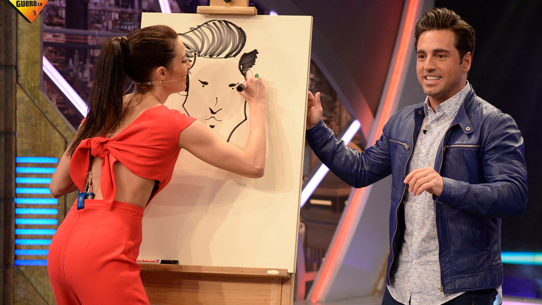 M&oacute;nica Cruz, Bustamante y Rafael Amargo en 'El Hormiguero 3.0'