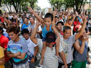 Gente en Filipinas