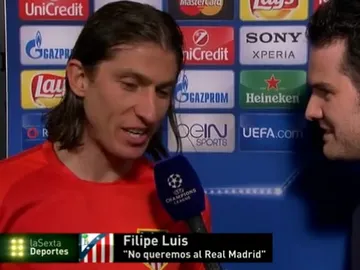 Filipe Luis, lateral del Atlético de Madrid Filipe Luis, lateral del Atlético de Madrid