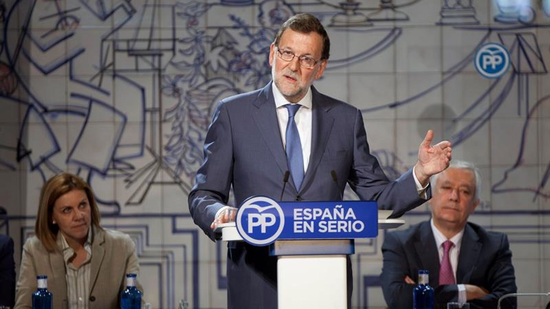 Mariano Rajoy durante un acto