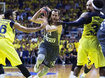 Sergio Rodríguez, el mejor en la derrota del Madrid ante el Fenerbahçe Sergio Rodríguez, el mejor en la derrota del Madrid ante el Fenerbahçe